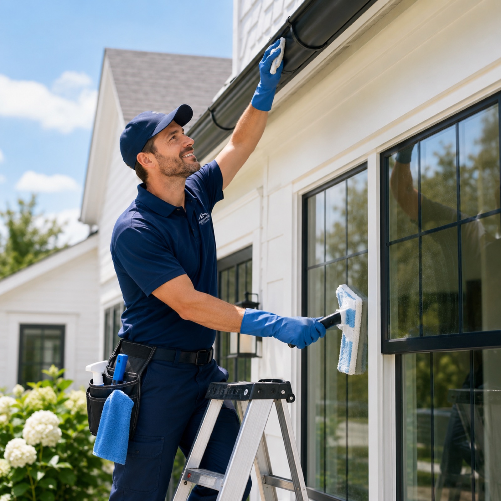 Exterior and post-construction clean-up